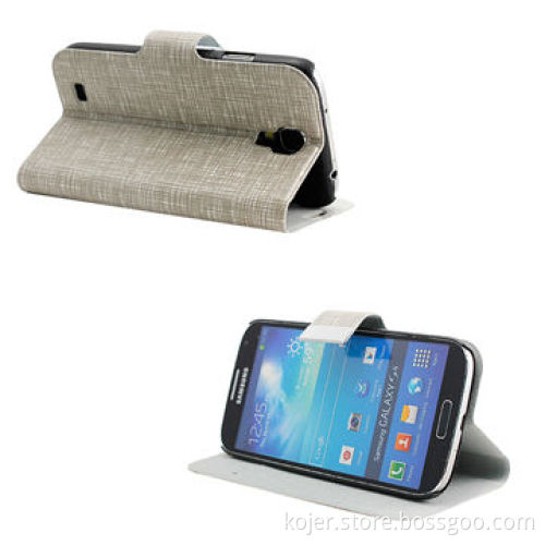 Popular and Elegant Standing Flip Mobile Phone Cases for Samsung Galaxy S4 i9500